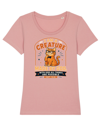 Cu pisici si religie. Christian Cat Lover Faith Apparel for Cat Owners Matt Canyon Pink