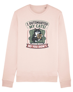 Funny Smart Cat Owner Humor Design for Cat Moms and Cat Dads Bluză mânecă lungă Unisex Rise