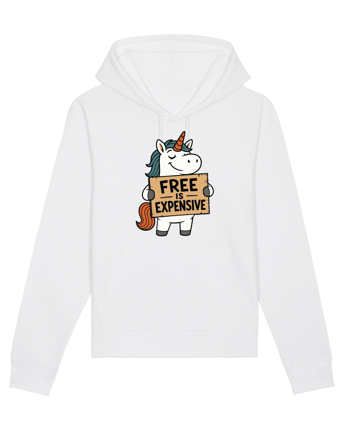 Hanorac Unisex Drummer White