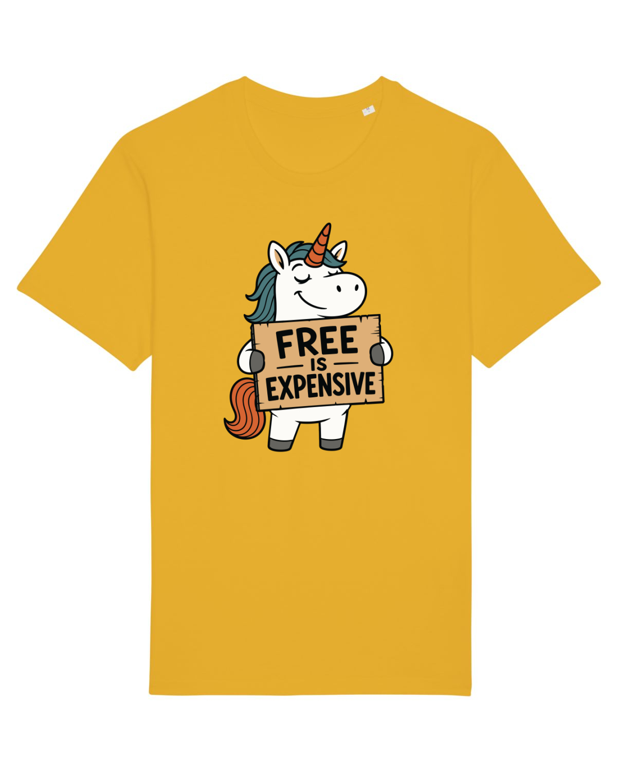Tricou mânecă scurtă Unisex Rocker Spectra Yellow