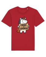 Ieftin e scump cu intelepciune de unicorni Tricou mânecă scurtă Unisex Rocker