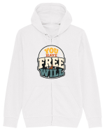 You Have Free Will Funny Philosophy Humor Unicorn Graphic Hanorac cu fermoar Unisex Connector