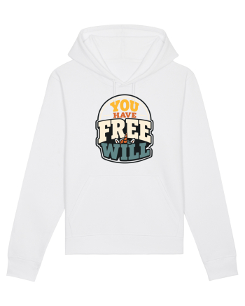 You Have Free Will Funny Philosophy Humor Unicorn Graphic White