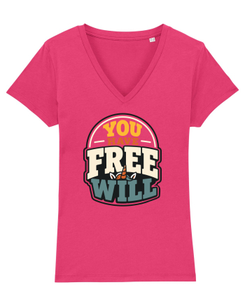 You Have Free Will Funny Philosophy Humor Unicorn Graphic Raspberry