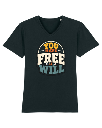 You Have Free Will Funny Philosophy Humor Unicorn Graphic Black