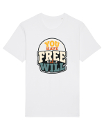 You Have Free Will Funny Philosophy Humor Unicorn Graphic Tricou mânecă scurtă Unisex Rocker