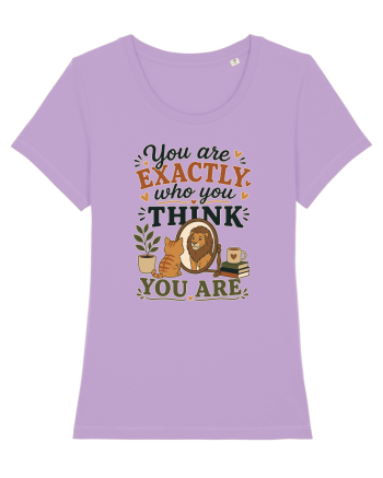 Esti exact cine crezi ca esti, cu pisici, motivational Lavender Dawn