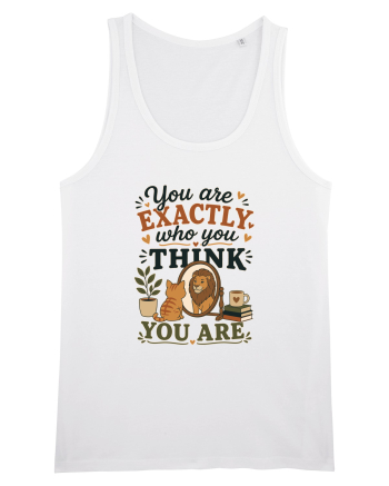 Esti exact cine crezi ca esti, cu pisici, motivational White