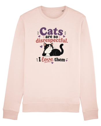 Funny Cat Lover Quote Disrespectful Cat Humor Sarcastic Feline Owner Candy Pink
