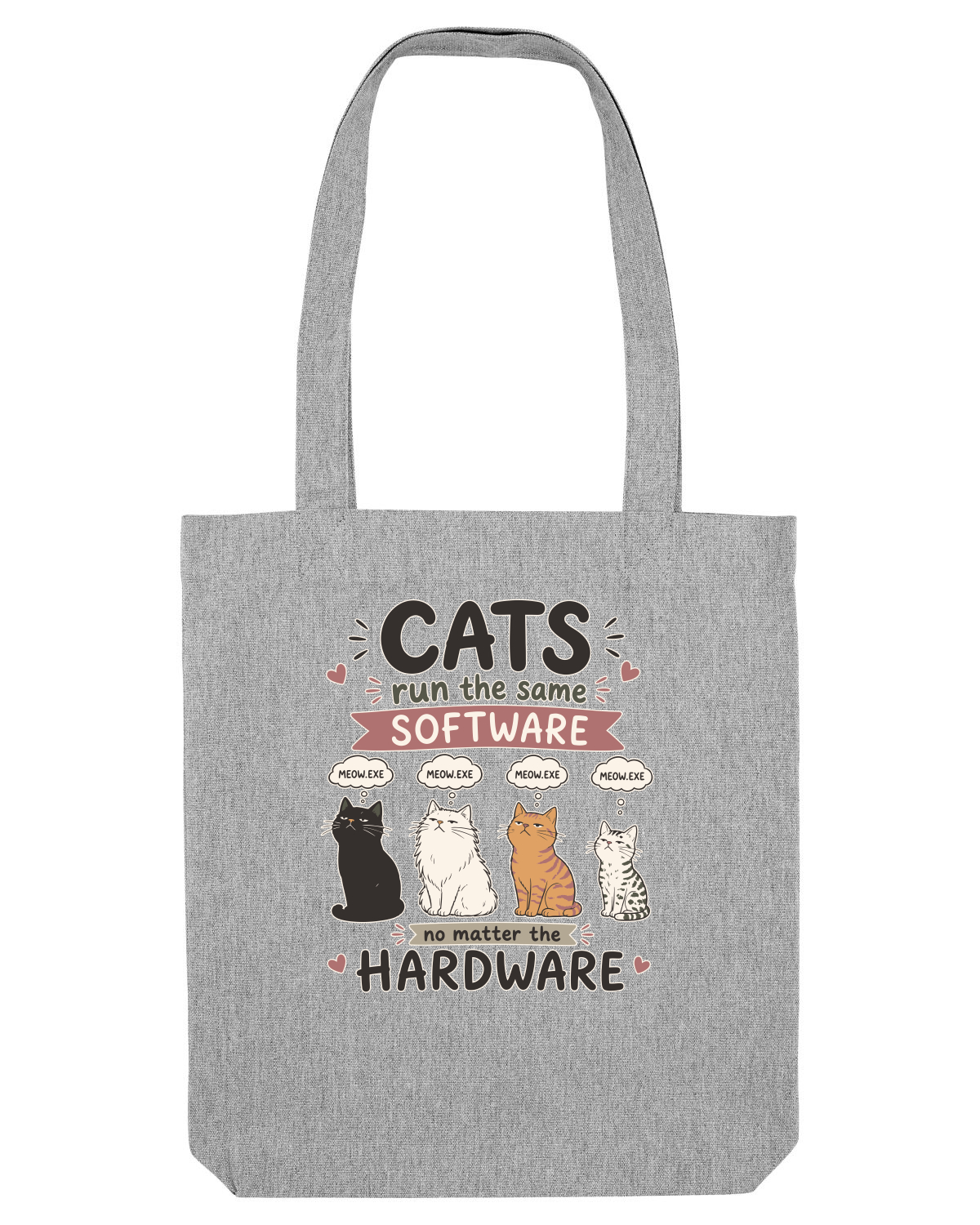 Sacoșă textilă Heather Grey