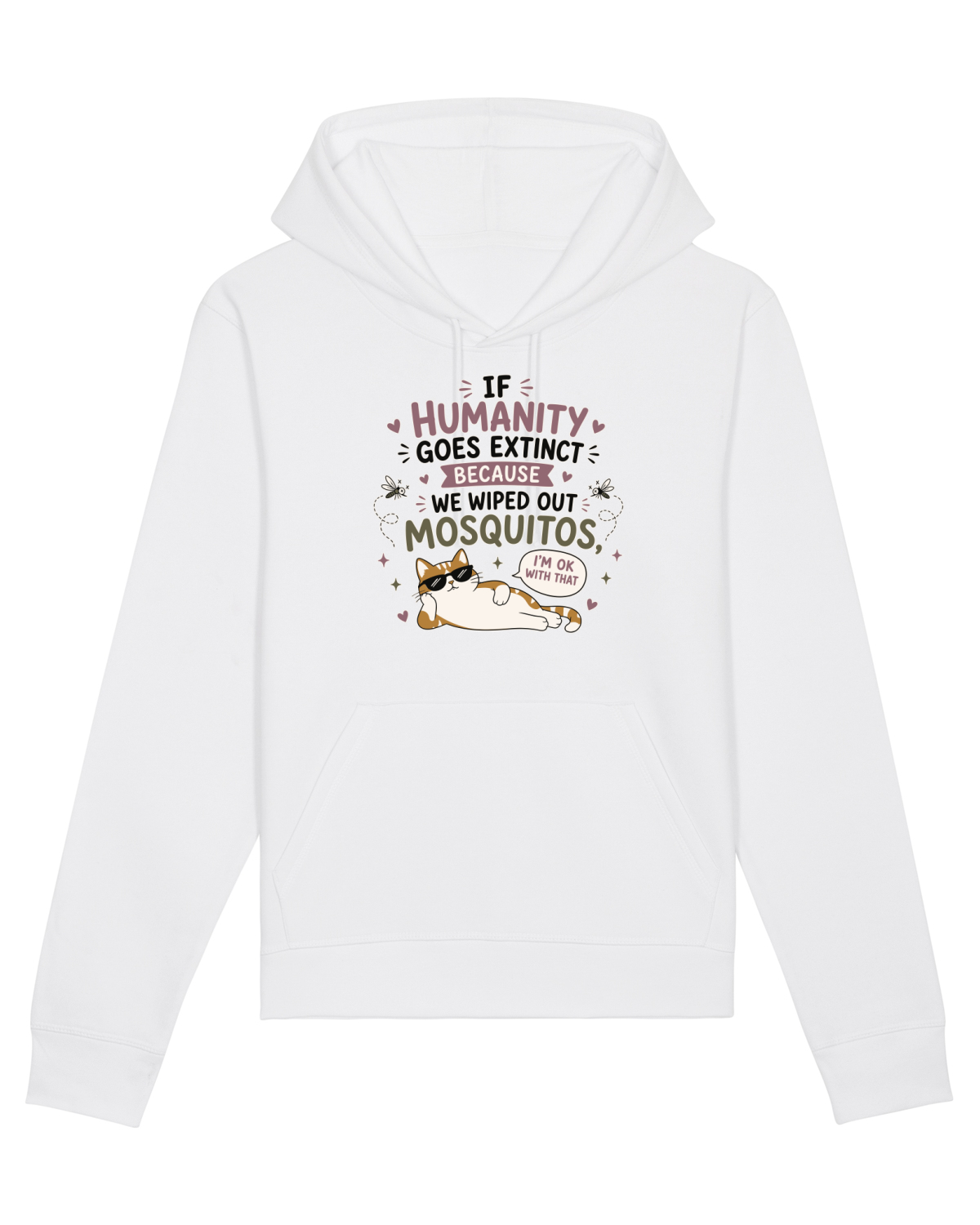 Hanorac Unisex Drummer White