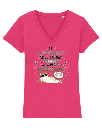 Funny Mosquito Hater Cat Lover Quote Anti Mosquito Humor Raspberry