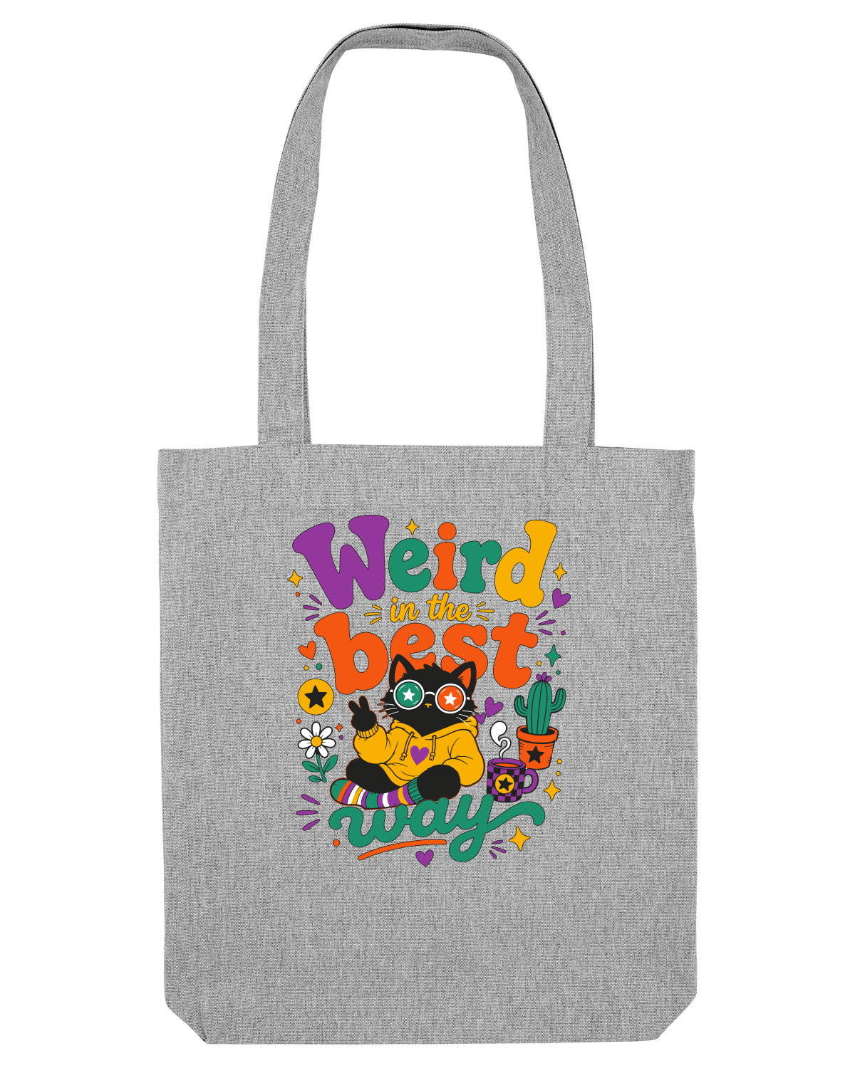 Sacoșă textilă Heather Grey