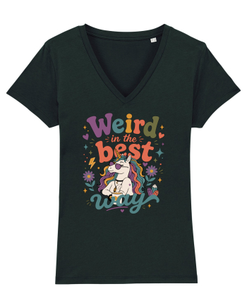 Funny Unicorn Quote Weird In The Best Way Magical Unicorn Humor Black