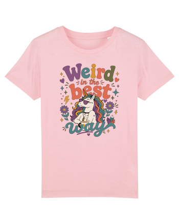 Funny Unicorn Quote Weird In The Best Way Magical Unicorn Humor Cotton Pink