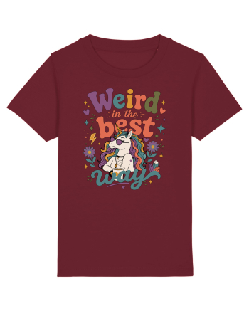 Funny Unicorn Quote Weird In The Best Way Magical Unicorn Humor Burgundy