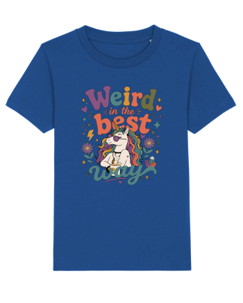 Funny Unicorn Quote Weird In The Best Way Magical Unicorn Humor Majorelle Blue