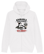 Funny Cat Attitude Design for Cat Owners and Feline Lovers Hanorac cu fermoar Unisex Connector