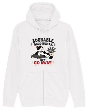 Funny Cat Attitude Design for Cat Owners and Feline Lovers White