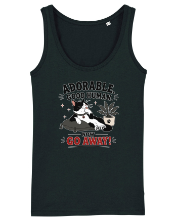 Funny Cat Attitude Design for Cat Owners and Feline Lovers Black
