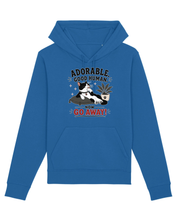 Funny Cat Attitude Design for Cat Owners and Feline Lovers Royal Blue