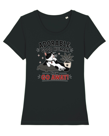 Funny Cat Attitude Design for Cat Owners and Feline Lovers Black