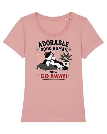 Funny Cat Attitude Design for Cat Owners and Feline Lovers Canyon Pink