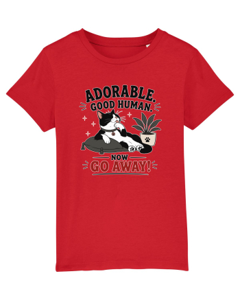 Funny Cat Attitude Design for Cat Owners and Feline Lovers Red