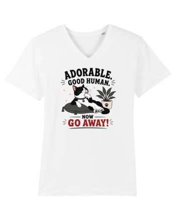 Funny Cat Attitude Design for Cat Owners and Feline Lovers White