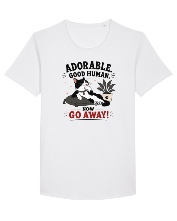 Funny Cat Attitude Design for Cat Owners and Feline Lovers White