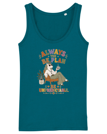 Hippie Unicorn Humor Design for Free Spirits and Boho Lifestyle Fans Ocean Depth