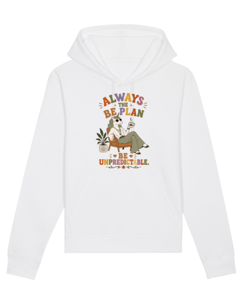 Hippie Unicorn Humor Design for Free Spirits and Boho Lifestyle Fans White