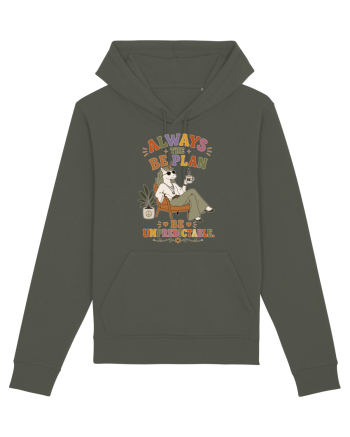Hippie Unicorn Humor Design for Free Spirits and Boho Lifestyle Fans Khaki