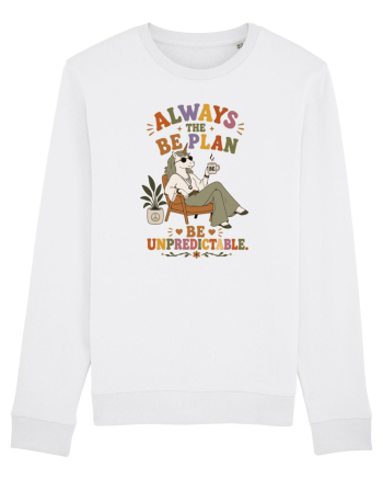 Hippie Unicorn Humor Design for Free Spirits and Boho Lifestyle Fans White