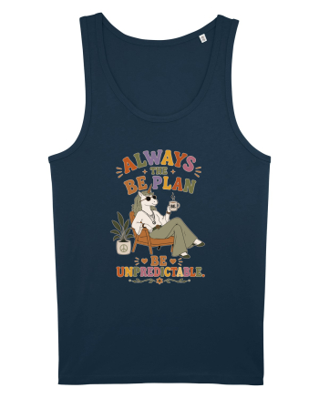 Hippie Unicorn Humor Design for Free Spirits and Boho Lifestyle Fans Navy