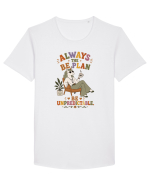 Hippie Unicorn Humor Design for Free Spirits and Boho Lifestyle Fans Tricou mânecă scurtă guler larg Bărbat Skater
