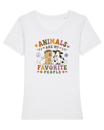 Funny Animal Lover Design for Pet Lovers and Introverts White