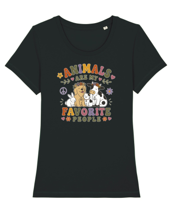 Funny Animal Lover Design for Pet Lovers and Introverts Black