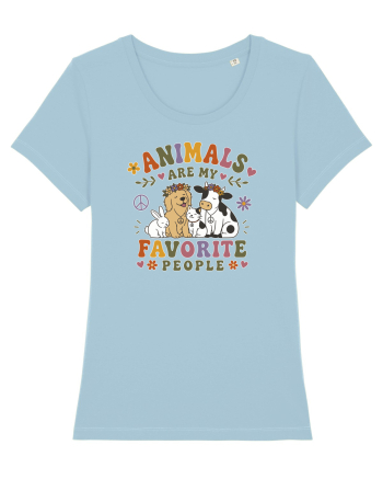 Funny Animal Lover Design for Pet Lovers and Introverts Sky Blue