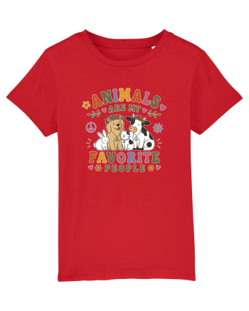 Funny Animal Lover Design for Pet Lovers and Introverts Red