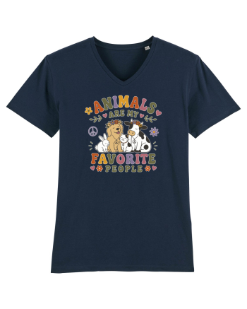Funny Animal Lover Design for Pet Lovers and Introverts French Navy