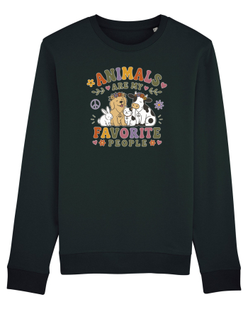 Funny Animal Lover Design for Pet Lovers and Introverts Black
