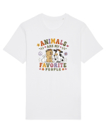 Funny Animal Lover Design for Pet Lovers and Introverts Tricou mânecă scurtă Unisex Rocker