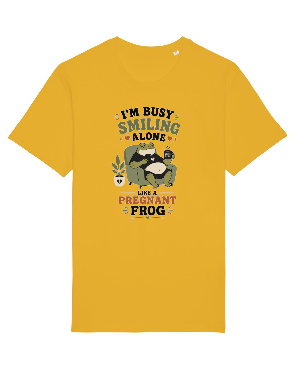 Tricou mânecă scurtă Unisex Rocker Spectra Yellow