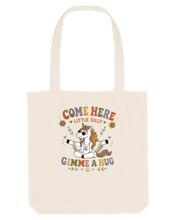 Funny Hippie Unicorn Design for Kindness and Positive Vibes Natural