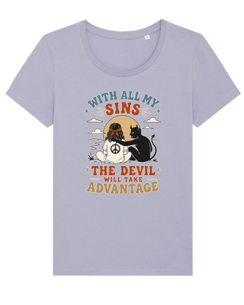 Funny Hippie Humor Design for Free Spirits and Rebel Minds Lavender