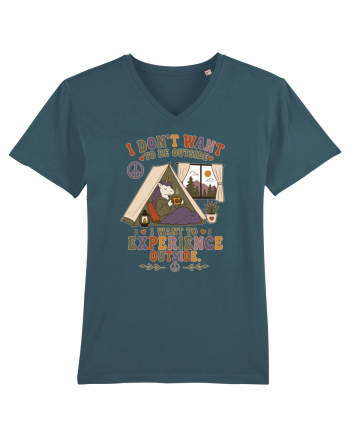 Funny Camping Hippie Unicorn Design for Introverts and Cozy Living Fans Stargazer