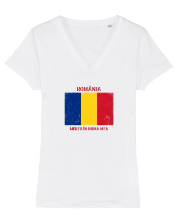 Romania in inima mea White