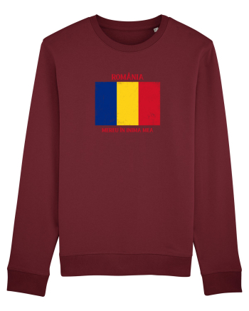 Romania in inima mea Burgundy
