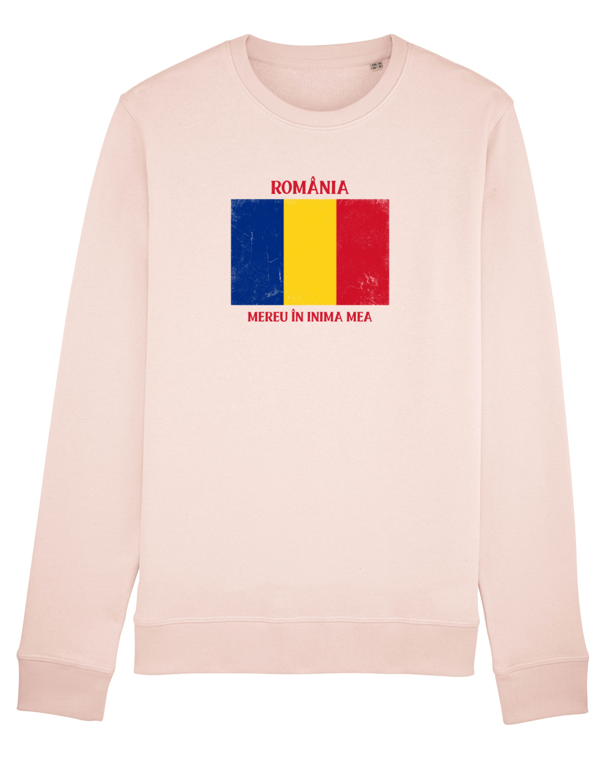 Bluză mânecă lungă Unisex Rise Candy Pink